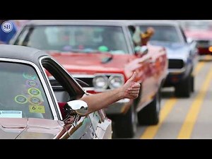 Scenes from the 2018 Cruisin' The Coast parade in Long Beach