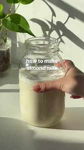 13K views · 241 reactions | how to make homemade almond milk! 拏 -...
