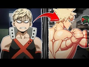Real Life Bakugou At The GYM