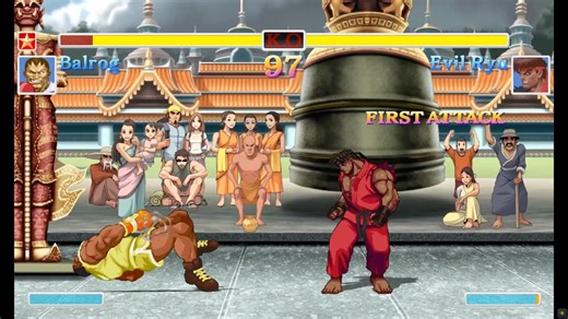 Balrog Vs Evil Ryu Very Hard Difficulty - Ultra Street Fighter 2 | Fighting Gamers