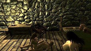 Skyrim… Gwen’s breasts fill with milk when aroused.