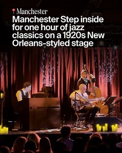 Talented jazz musicians deliver fiery saxophone solos and double bass rhythms as audiences sip on craft cocktails | Secret Manchester | Facebook