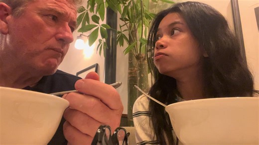 Flirty Moments in a Mixed Couple POV