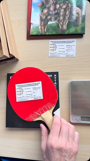 Custom Table Tennis Hinoki Balsa Carbon Table Tennis Bats - Lightweight Bat Option #tabletennisbat 🏓 | Custom Table Tennis