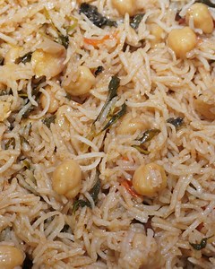 Chickpea biryani recipe | Balaji's kitchen