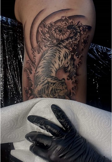 Tattoo Sleeve Completion: Alex's Upper Arm Art