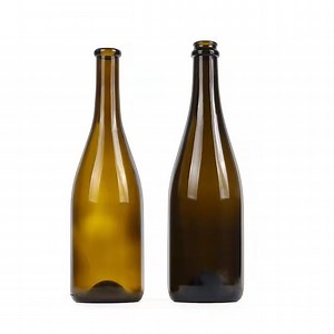 [Hot Item] Hot Sale 750ml Sparkling Wine Champagne Glass Bottles