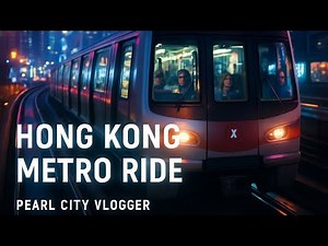Hong Kong Train Ride Vlog | Exploring the Metro Journey.
