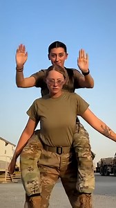 2.2M views · 91K reactions | Unexpected Moves! Soldiers Show Off Their Dance Skills #womenpilot #womenmilitary #pilot #femalepilot #f16 #f35 #f15 #usaf #military #aviationlovers #fighter #avgeek #bestchallenge #beautybloggers #goodvibes #goodtimes #viralposts #viralreelsfacebook #foryou #MilitaryLife #USMilitary #SoldierDance #AirForceCrew #usareels #viralvideoreels | Alysse Military | Facebook