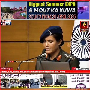 2.8K views · 18 reactions | Colonel Sofiya Qureshi and Wing Commander Vyomika Singh leading the Operation Sindoor briefing is more than strategy #OperationSindoor #India # Pakistan | Hyderabad 24X7 News | Facebook