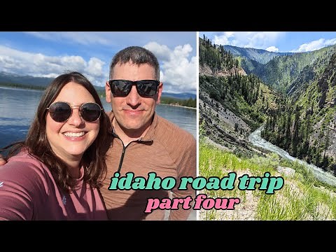 IDAHO ROAD TRIP: Our Stay at McCall's Shore Lodge & the MOST SCENIC Drive to Kirkham Hot Springs!