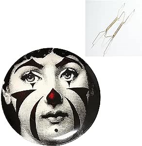 Decorative Plates Handmade Ceramic Ornament for Home&Office Wall Decors (with Hanger) (F7)