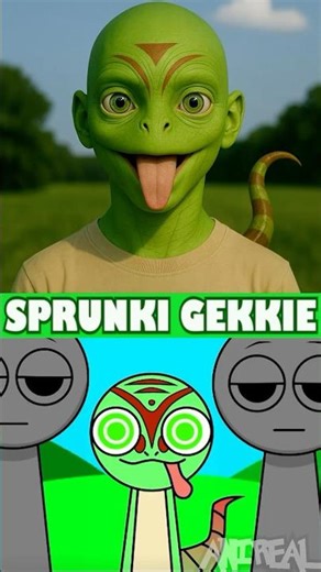 Incredibox Sprunki OC - Gekkie As Human In Real Life!