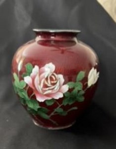 Japanese Cloisonne Vase - Etsy Australia