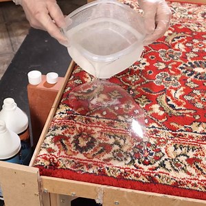 Boring Carpet Becomes A Table | Crafty Panda