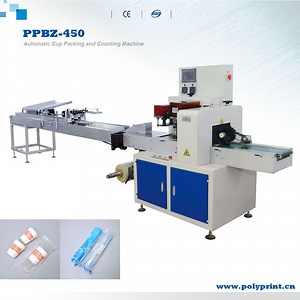 [Hot Item] Automatic Paper/Plastic Cup Flow Packaging&Counting Machine