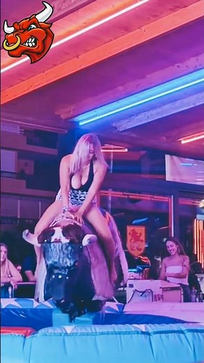 PART-120 crazy bullrding Mechanical Bullrding for Women’s #bull #bullrun #bullriding #rodeo #viral