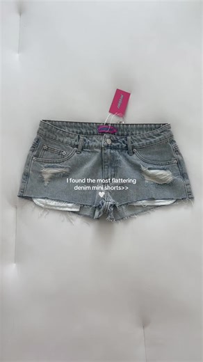 the perfect denim mini shorts 🪽 #denimshorts #microshorts #summeroutfits