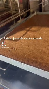 23K views · 794 reactions | Biscuit joconde amande cacao Raw3a #patisserie | Les Délices De Jiji | Facebook