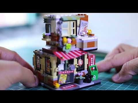 LOZ Mini Building Blocks Assembly - Noodle Shop