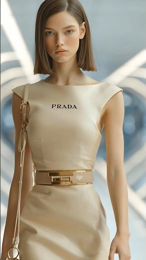 Prada AI Supermodel 🔥 Futuristic Fashion Runway 2025 | Ultra Realistic Digital Girl