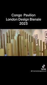 Congo Pavilion London Design Biennale 2023 #Design #installation #pavilion #congo #London filmed by Jose de Intelligentsia for NeomaniaMagazine.com #neomaniamagazinetv on YouTube Neomania magazine | Neomania magazine