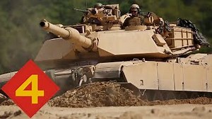USMC. M1A1 Abrams tanks of the 4th Marine Division during combat exercises. | Mil3010