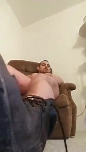 Verbal Boot Master Orders Slave to Lick His Filthy, Stinking Boots Clean
