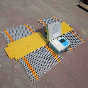 [Hot Item] 10ton Wireless Digital Custom Dynamic Portable Axle Vehicle Weighing Car Truck Scale