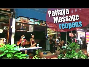 Massage shops in Pattaya reopen | Soi Honey, Soi 13/1, Soi Chaiyapoon | Pattaya Lockdown update