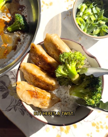 1K views | Takeout, but Make It Homey. Try our Potstickers & Broccoli Bowl recipe for that takeout taste with a cozy, homemade twist. Ready to dig in? | Ling Ling Asian Kitchen | Facebook