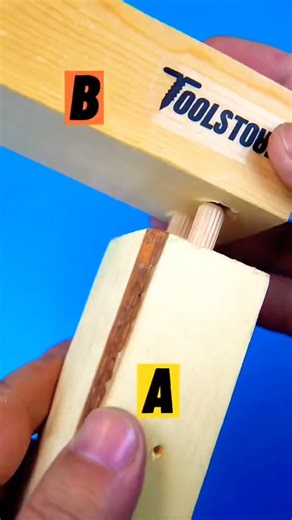 7.6K views · 51 reactions | Simple wood corner joints with Push Pin | Toolstour | Facebook