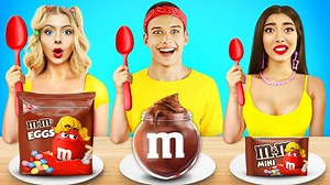 Big, Medium and Small Plate Challenge | Ratata