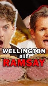 575K views · 2.9K reactions | Gordon Ramsay Beef Wellington. Il filetto alla Wellington è un piatto iconico di uno chef iconico. Voi cosa ne pensate? Trovate il video completo sul mio canale YouTube ❤️﫶 | Niccolomasterchef13 | Facebook
