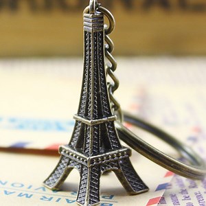 [Hot Item] Custom 3D Design 2024 Paris Tour Eiffel Tower Souvenir Keychain