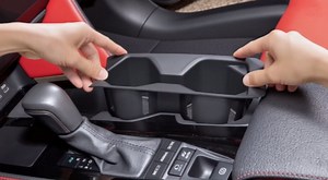 Cup Holder Inserts for 2026 2025 Toyota Camry Accessories, Non-Slip TPE Center Console Protector Organizer to Prevents Spills & Scratches for Camry SE|XSE|LE|XLE Interior Accessories