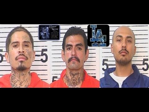 Surenos Butcher One Of Their Own On Exercise Yard Inside Calipatria State Prison #california #gang
