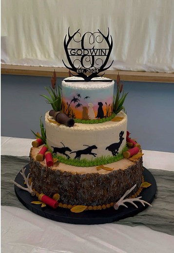 Non-Traditional Wedding Shower Cake Ideas