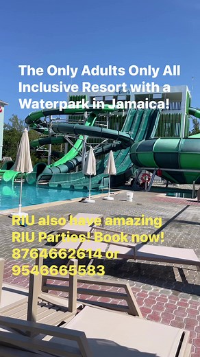 RIU Montego Bay is a great location for your next girls adventure! The only adults only all inclusive with a Waterpark in Jamaica! #riumontegobay #allinclusiveresort #jamaica #travel #caribbean | Expressionz Travels