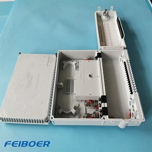 [Hot Item] Feiboer 16 Port PLC Optic Distribution Box Fat Terminal Box with Sc APC Connector for Indonesia Fiber Optic Network