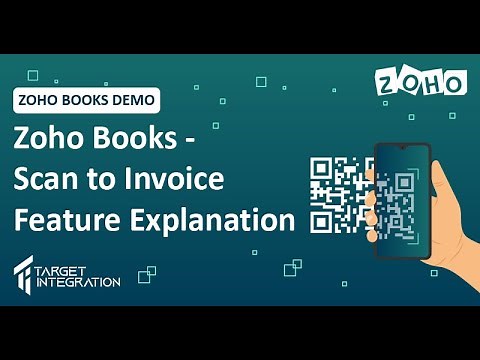 How to scan invoices in Zoho Books | Demo