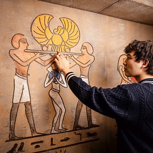 Step into Ancient Egypt in our Curse of the Pharaoh escape room. Can you return the amulet to its rightful owner, and break the curse before it’s too late? Book now | Escape Hunt, Bournemouth