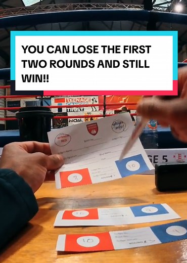 Win Boxing Matches After Losing Early Rounds