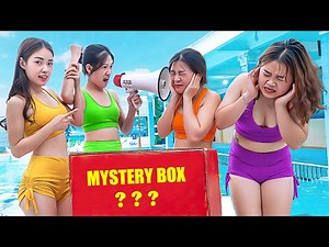 TRY NOT TO LAUGH GIRL FART PRANK BATTLE NERF GUNS | Funny Jackpot Girl In Swimming Pool PVQ Nerf War