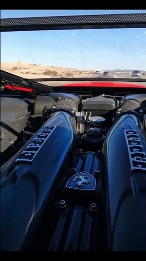 Amazing pure sound inside Ferrari V12 engine🔥