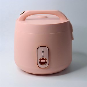 [Hot Item] 1L Portable Rice Cooker Mini Travel Small Rice Cooker Fast Cooking Mini Rice Cooker with Non-Stick Pot