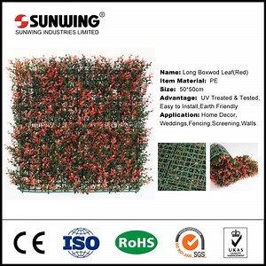[Hot Item] China Wholesale Garden Artificial Leave Panel Hedge for Decor