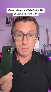 Jak ustawić minutnik w telefonie #iphonetricks #iphonetips #iphonehacks #iphonetutorial #appletips | Mirosław Skwarek