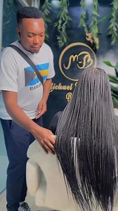 The tiny braids clean and neatly done 0978901670 | Michael, garden of beauty, LMD