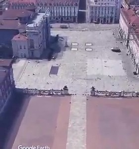 In volo su Torino con Google heart | Torino